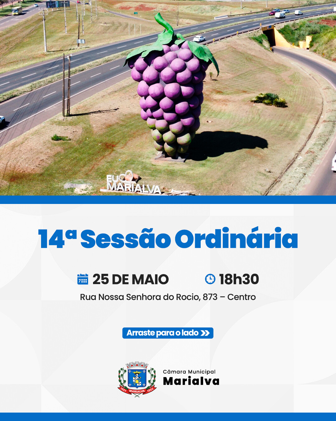 14ª Sessão Ordinária da Câmara de Marialva debate infraestrutura, educação e saúde digital