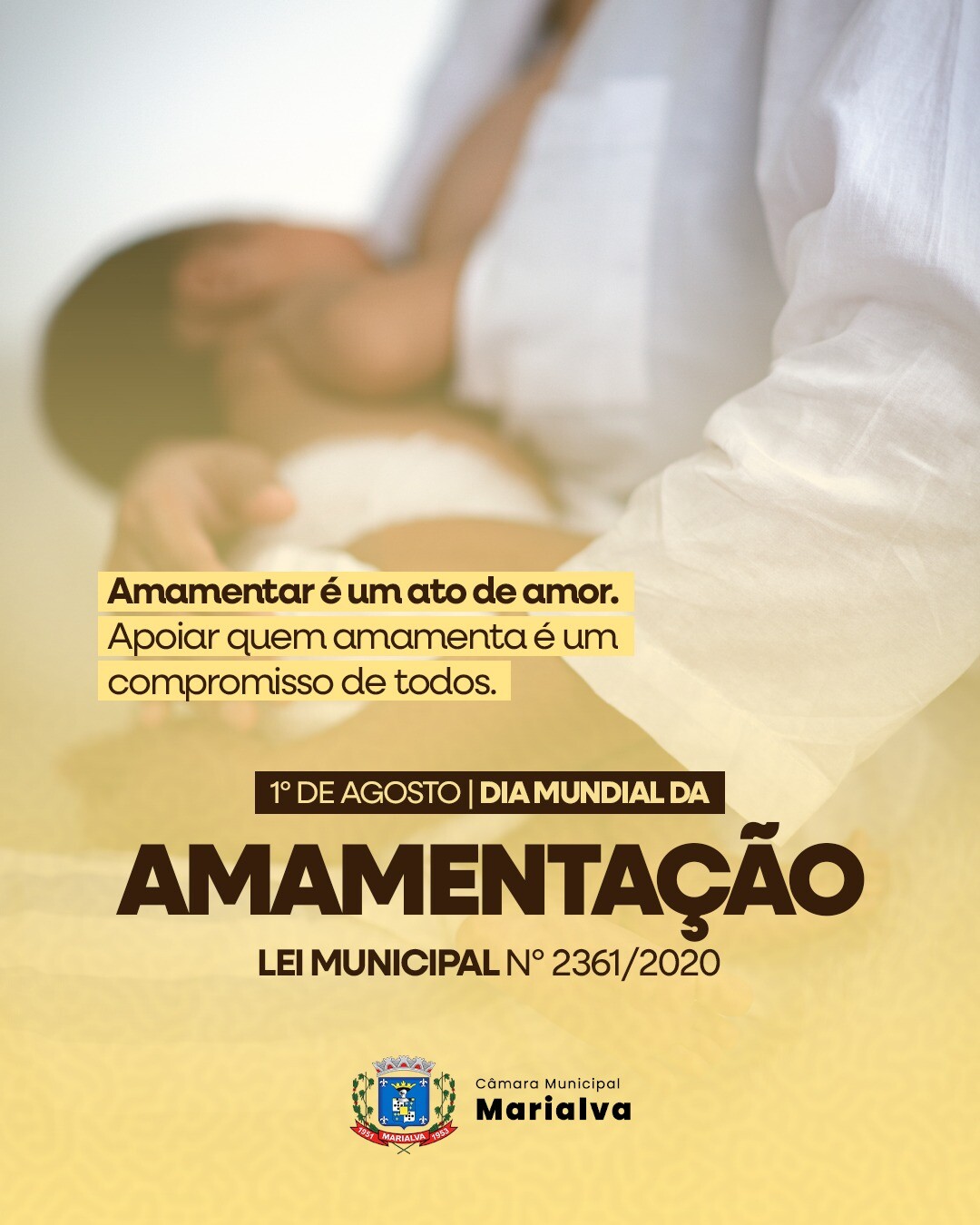1º de agosto | Dia Mundial da Amamentação